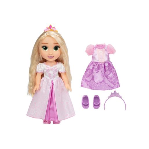 Disney - Muñeca Rapunzel y sus trajes - Princesas Disney ㅤ