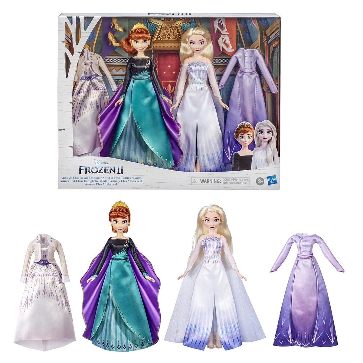 Frozen - Pack muñecas Elsa y Anna moda real | Dp Frozen | Toys