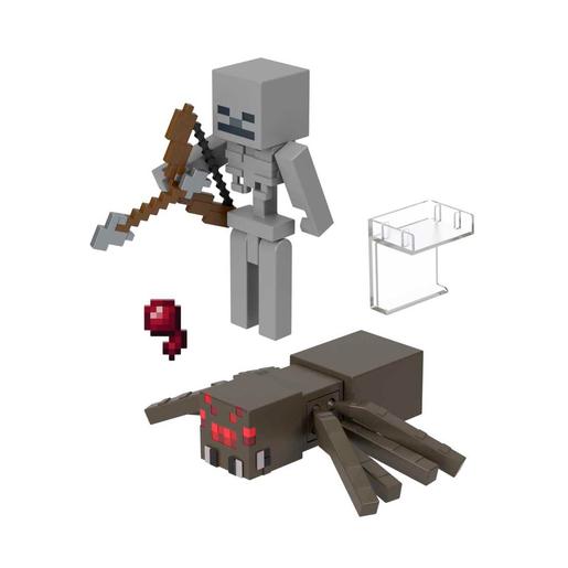 Minecraft - Esqueleto y araña