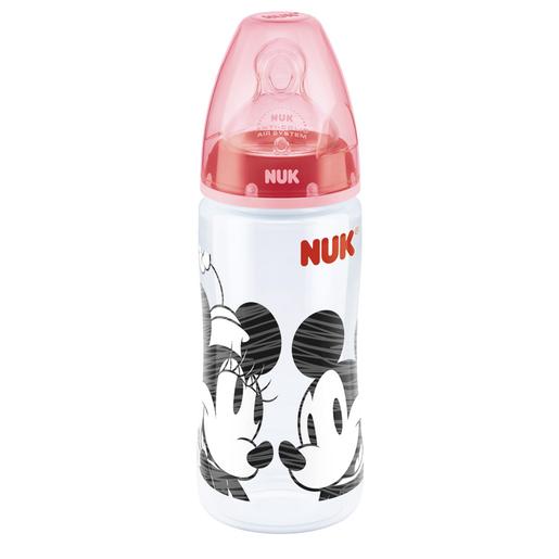 Nuk - Mickey Mouse - Biberón Cuello Ancho 300 ml (varios modelos)