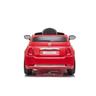 Fiat 500 rojo Vehículo de batería
