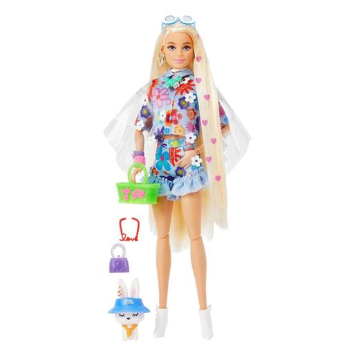 Barbie - Muñeca Extra - Conjunto de flores