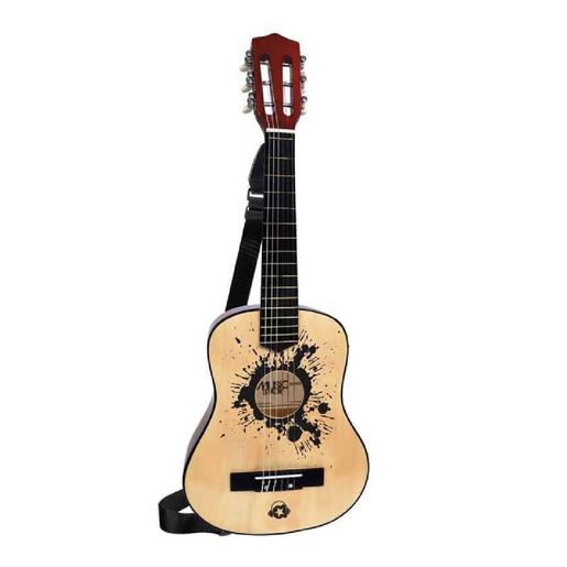 Music Star - Guitarra de madera 75 cm