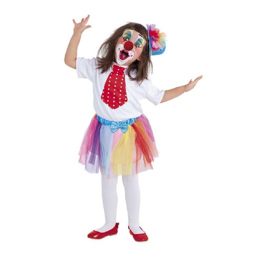 Disfraz infantil - clowny girl 5-6 años