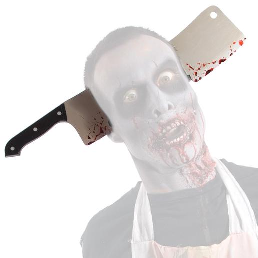 Diadema con Cuchillo Carnicero Zombie