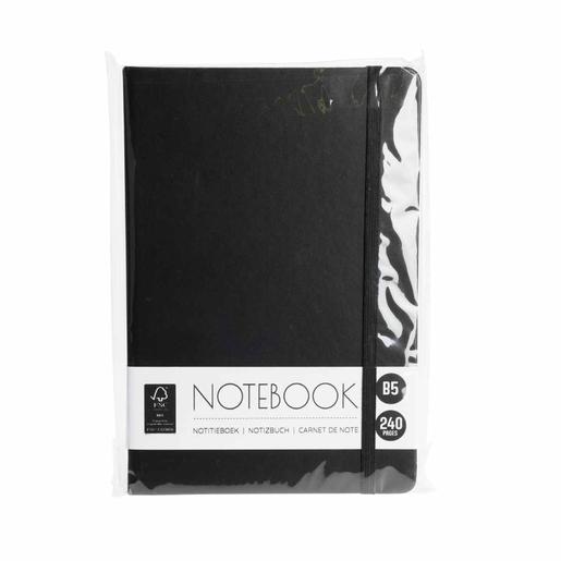 Cuaderno de notas 120 hojas - negro