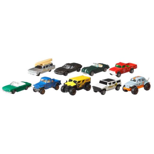 Matchbox - Pack 9 vehículos (varios modelos)