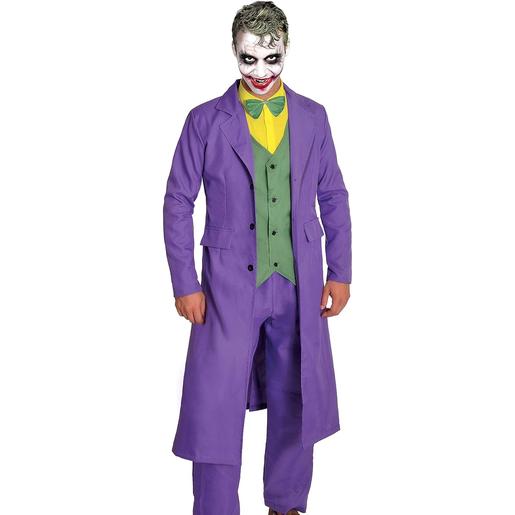 DC Cómics - Disfraz original de Joker para hombre - Talla L