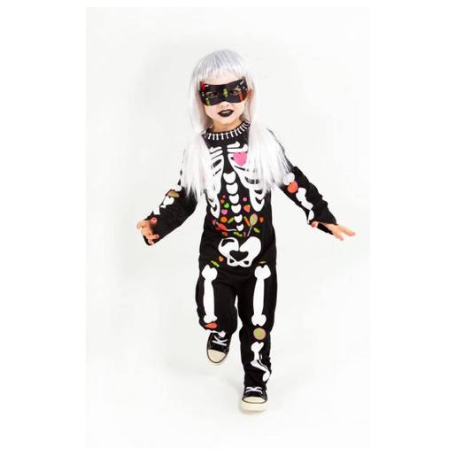 Disfraz infantil - Esqueleto candy 5-7 años