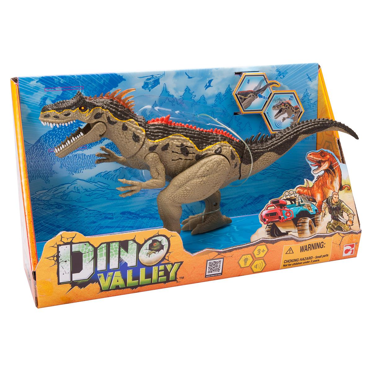 Dino Valley - Dinosaurio 30 cm con Luces y Sonidos (varios modelos) |  Animal Zone | Toys