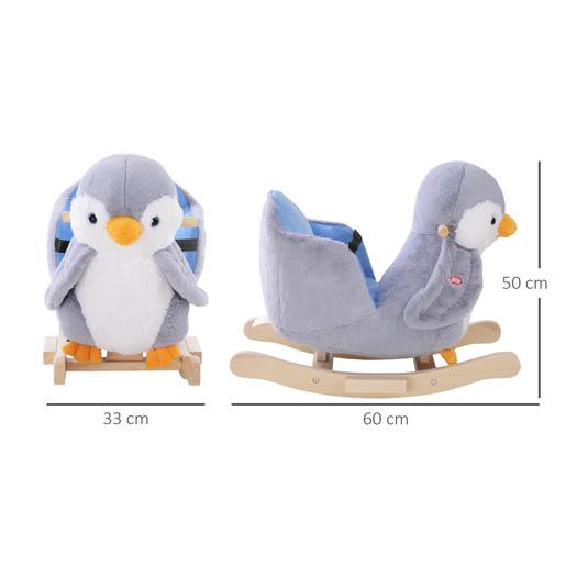 Homcom - Pingüino balancín para bebé