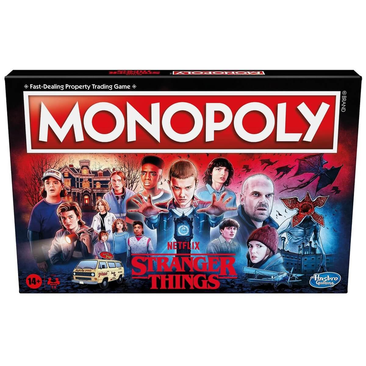 Monopoly - Stranger Things, Juegos De Mesa