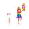 Barbie - Muñeca de 71 cm con vestido arcoíris