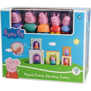 Imagen de Peppa Pig - Cubos apilables con figuras juguetes en 1 ㅤ