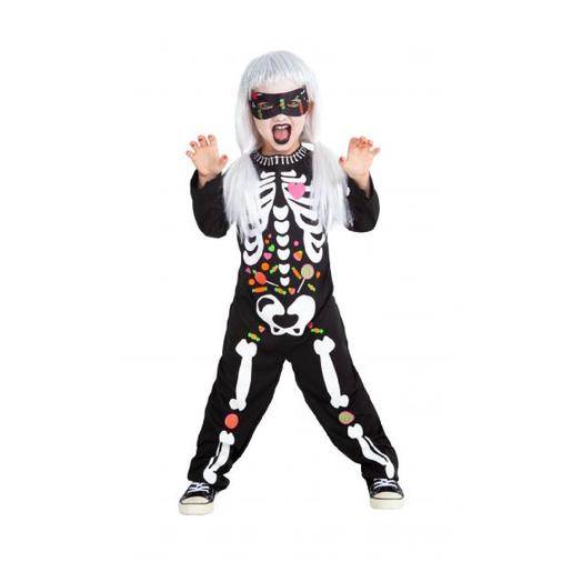 Disfraz infantil - Esqueleto candy 3-4 años