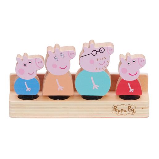 Peppa Pig - Pack 4 figuras de madera