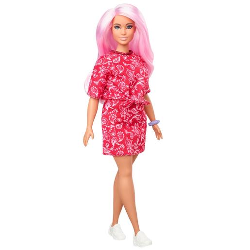 Barbie - Muñeca Fashionista - Vestido Bandana