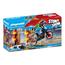 Playmobil - Stuntshow Moto con muro de fuego - 70553