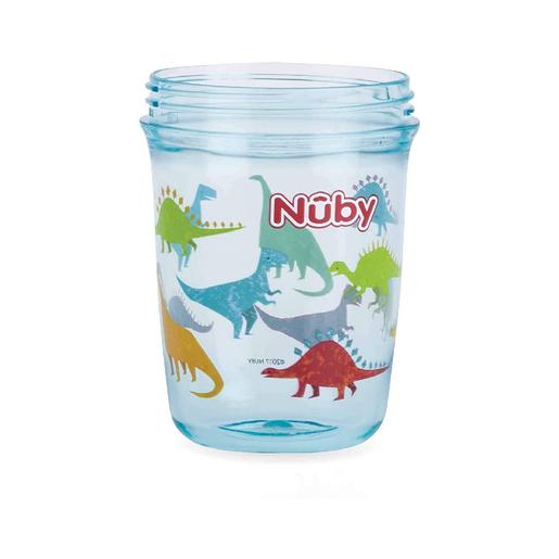 Nuby - Taza mágica 360º hecha con tritan - Aqua