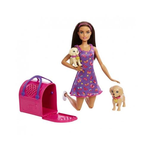 Barbie - Muñeca adopta perritos