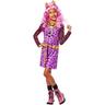 Monster High - Disfraz classic con vestido y diadema para Carnaval, Navidad, Fiestas y Halloween