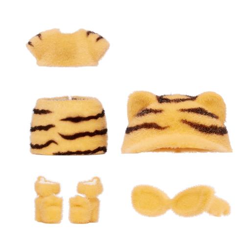 BABY born - Muñeca de moda articulable Fuzzy Surprise Serie 1 - Tiger Linda