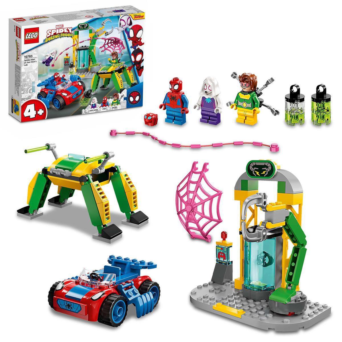 Borradura Influencia Desviarse LEGO Marvel - Spider-Man en el laboratorio de Doc Ock - 10783 | Lego Marvel  Super Heroes | Toys"R"Us España