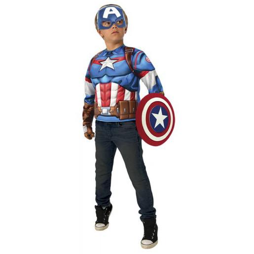 Capitán América - Disfraz 3-4 años