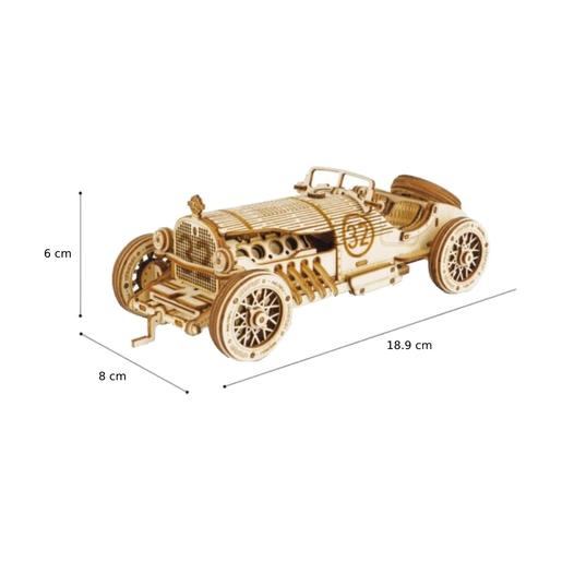 Coche Gran Prix - Puzzle de madera en 3D
