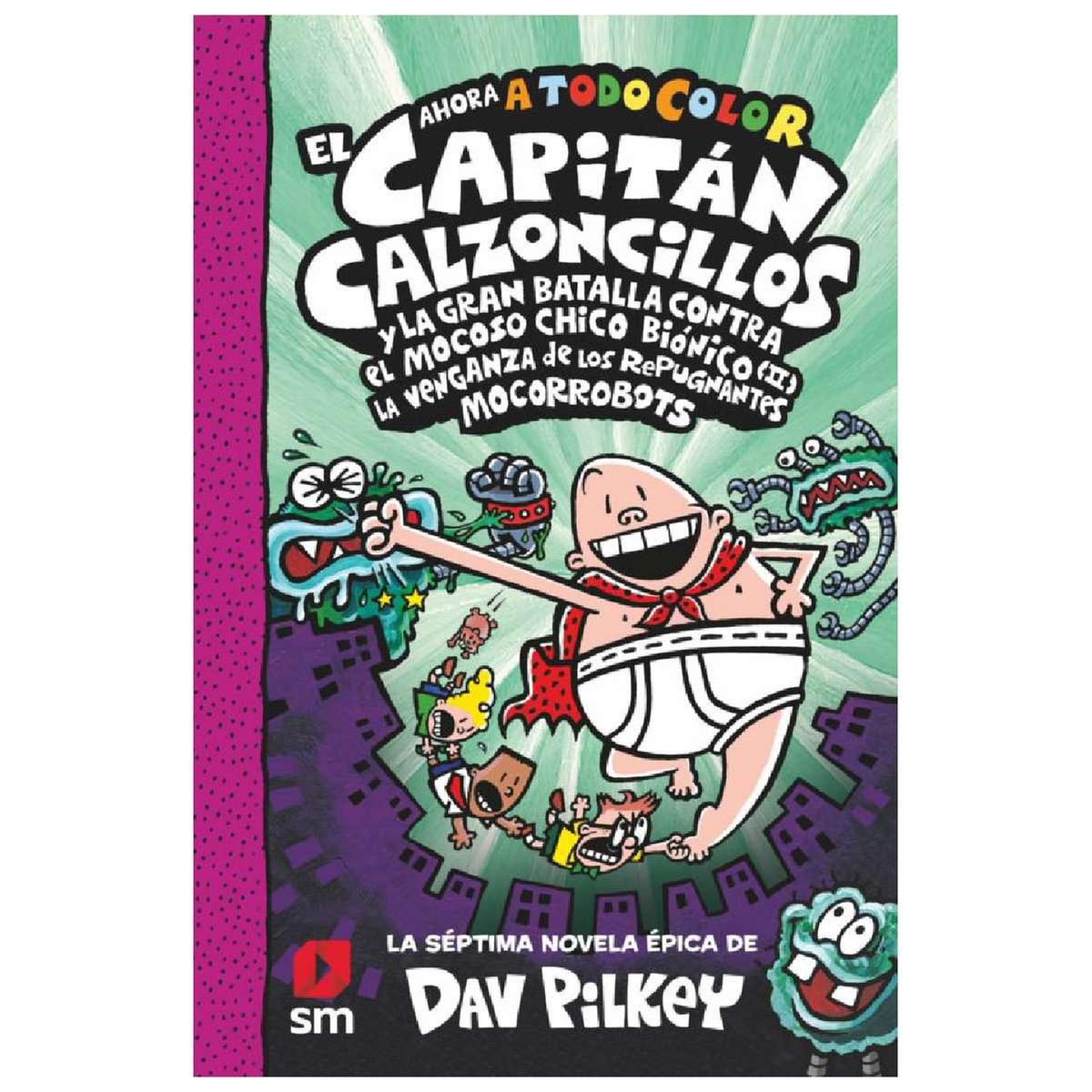 Pack 2 libros Capitán Calzoncillos + peluche