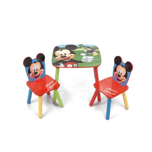 Mickey Mouse - Set de Mesa y Sillas