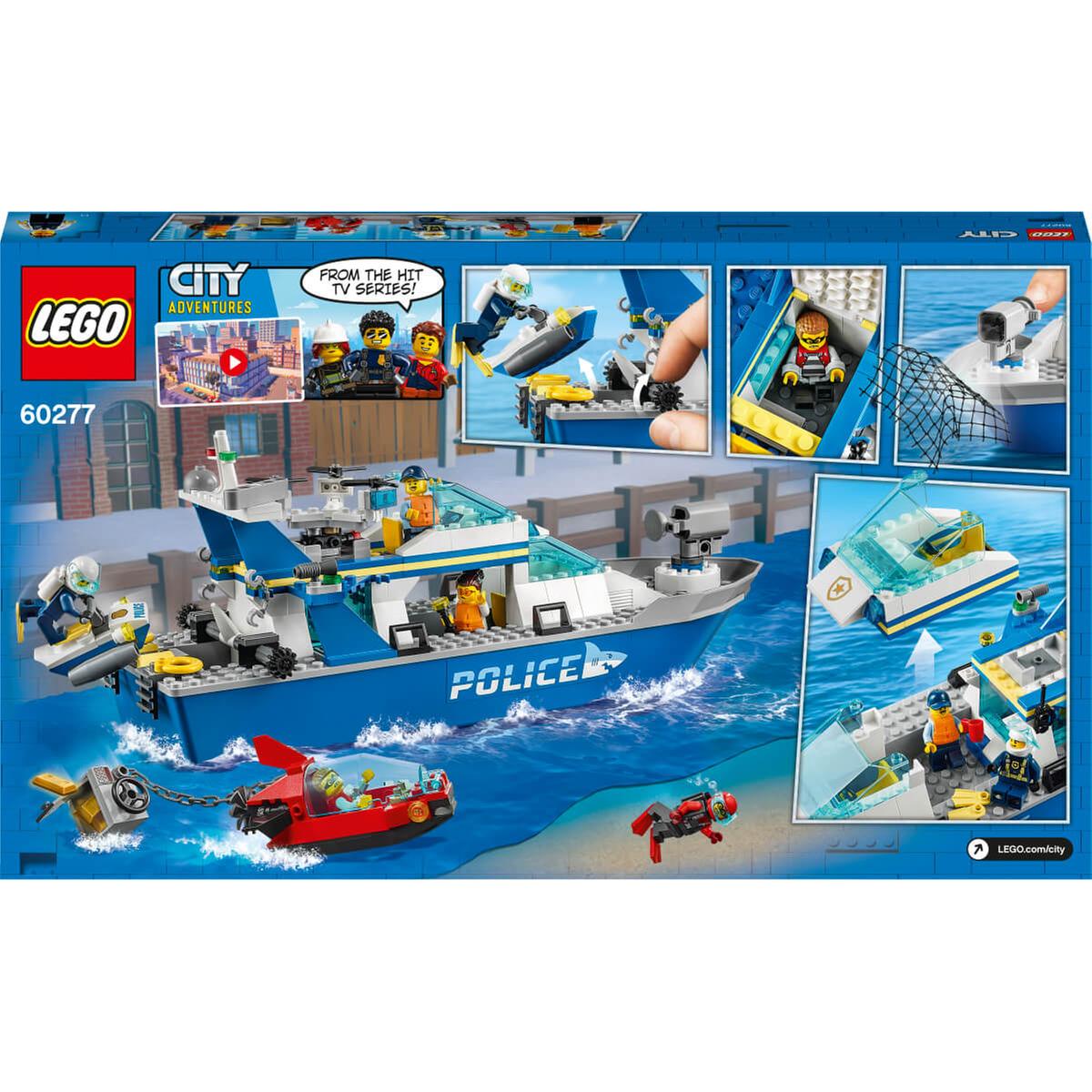 LEGO City - Barco patrulla de policía - 60277 Lego City |