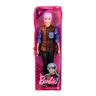 Barbie - Muñeco Fashionista - Ken pelo púrpura