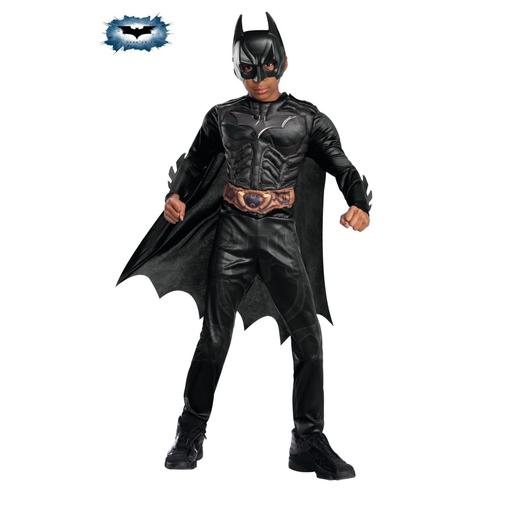 Batman - Disfraz infantil Batman Black Line deluxe 3-4 años