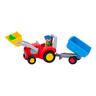Playmobil 1.2.3 - Tractor con Remolque - 6964