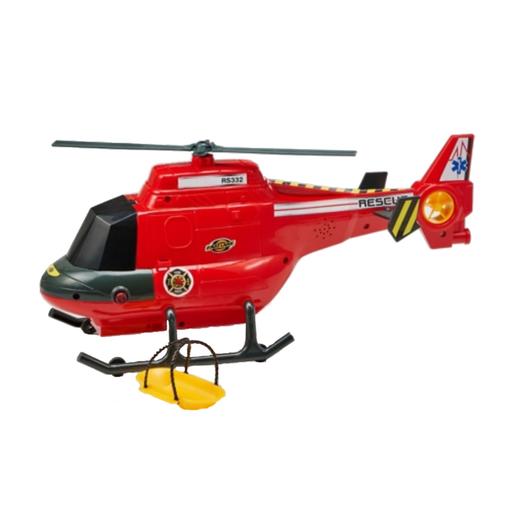Fast Lane - Helicóptero de Rescate Luces y Sonidos