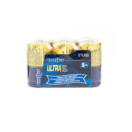 Ultra - Pack 6 Pilas D Ultra Alcalinas