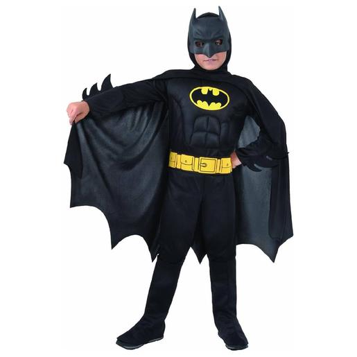 Batman - Disfraz con músculos 3-4 años