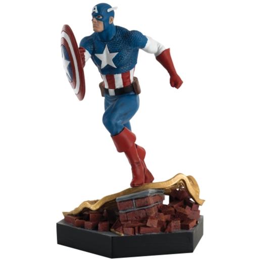 Marvel - Figura Capitán América pose de batalla 1:18