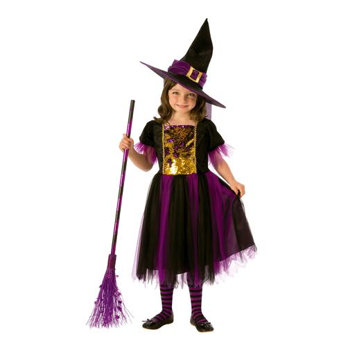 Disfraz Infantil - Bruja Mágica con Sombrero 3-4 años