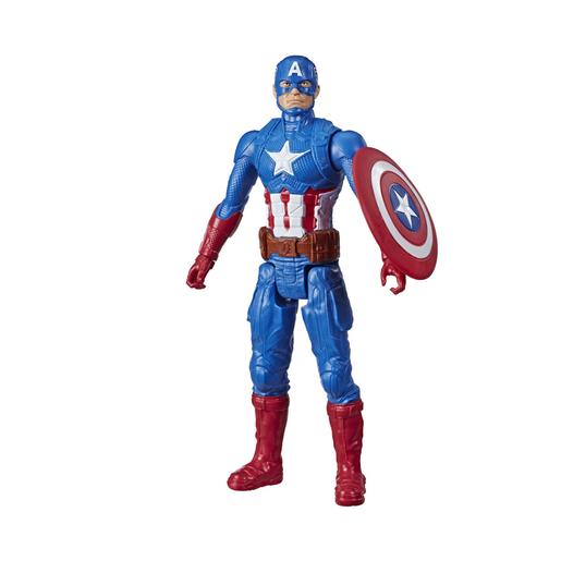 lanza pantalones Es barato Los Vengadores - Figura Titán Hero Capitán América | Marvel | Toys"R"Us  España