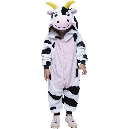 Rubie's - Disfraz vaca con manchas, capucha y cola S ㅤ