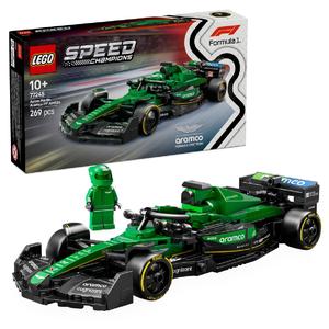 Lego Speed Champions Coche de Carreras Aston Martin Aramco F1 AMR24 para Niños de 10 Plus