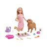 Barbie - Pack muñeca con mascotas
