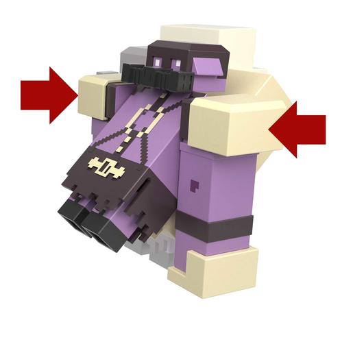 Mattel - Figuras articuladas Minecraft: Duelo Pigmadillo vs Esqueleto en portugués europeo se traduciría como:

Figuras articuladas Minecraft: Duelo Pigmadillo vs Esqueleto ㅤ