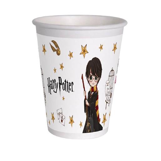Harry Potter - 8 vasos de cartón