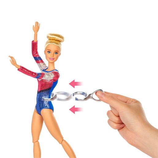 Barbie - Pack Muñeca Gimnasta y Accesorios
