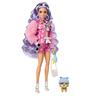 Barbie - Muñeca Extra - Pelo púrpura