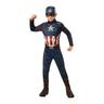 Los Vengadores - Disfraz Infantil Capitán América Endgame 3-4 años