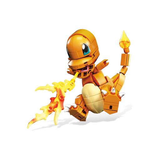 Mattel - Pokemon - Figura de construcción Mega Construx Pokémon Charmander Naranja ㅤ